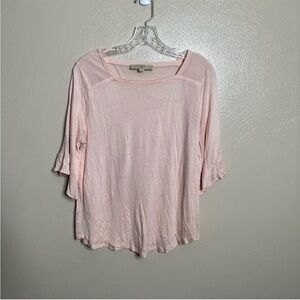 LOFT women’s square neck ruffled sleeves top
